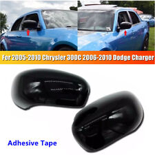 Tampa espelhada preta brilhante para 2005-2010 Chrysler 300C 2006-2010 Dodge Charger comprar usado  Enviando para Brazil