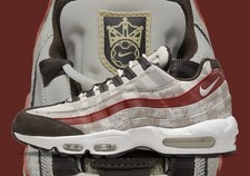 Nike Air Max 95 Social FC Light Bone Dune vermelho cáqui DQ9016-001 tamanho 9 masculino comprar usado  Enviando para Brazil