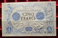 Banknote billet francs d'occasion  Reims