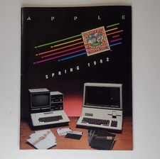 Catálogo Apple Primavera 1982 Revista de Tecnología de Software Informático De Colección  segunda mano  Embacar hacia Mexico