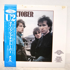 U2 / OCTOBER JAPAN ISSUE LP W/OBI, INSERT comprar usado  Enviando para Brazil