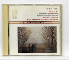 COLLARD, PASQUIER, ORLANDO QT ⸺ FRANCK violin & piano sonata ⸺ LYRINX CD NM na sprzedaż  Wysyłka do Poland