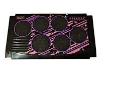 Máquina/almofadas de bateria de brinquedo infantil dobradas em circuito. teclado sintetizador de falha de ruído estilo DOENTE! comprar usado  Enviando para Brazil