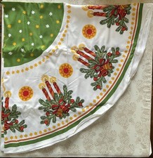 Vintage nappe noël d'occasion  Boulogne-Billancourt