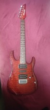 Guitarra elétrica Ibanez Gio vermelha acolchoada top com bolsa gig comprar usado  Enviando para Brazil