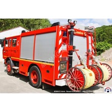 ALERTE 0171 RENAULT G230 PHASE 2 FPT CAMIVA ROUGE AVEC DECALQUES POMPIERS 1/43 comprar usado  Enviando para Brazil