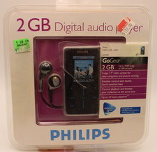 Usado, MP3 player Philips SA9200/ GoGear Super-Slim 2 GB flash novo na caixa comprar usado  Enviando para Brazil