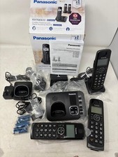 Telefone sem fio expansível Panasonic KX-TGE633 M DECT 6.0 3 aparelhos (CAIXA ABERTA) comprar usado  Enviando para Brazil