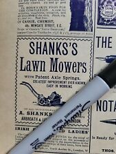 1896 shanks lawn for sale  SWANSEA