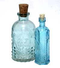 Blue glass bottle for sale  Kenosha