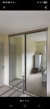 Mirrored wardrobe doors for sale  WEDNESBURY