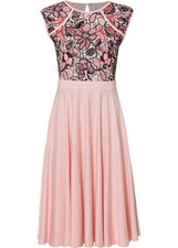 Midikleid spitze rosa gebraucht kaufen  Deutschland
