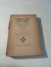 Libro dogma rituale usato  Volvera