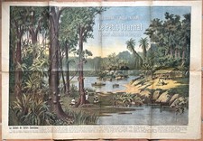 Affiche ancienne orientaliste d'occasion  Fouras