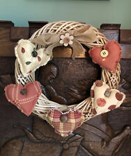 Wicker door wreath for sale  CHESTERFIELD