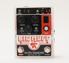 Pedal plug-in Electro-Harmonix Big Muff Pi hardware com bypass buffer comprar usado  Enviando para Brazil