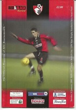 Football programme afc for sale  FARINGDON