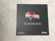 Jeep renegade price for sale  WEYMOUTH