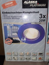 Einbauleuchten bad licht gebraucht kaufen  Sehmatal