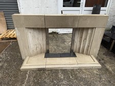 Limestone fireplace surround for sale  WADEBRIDGE