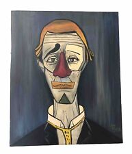 Huile toile portrait d'occasion  Marseille IX