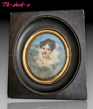 Miniature portrait peint d'occasion  Le Havre-