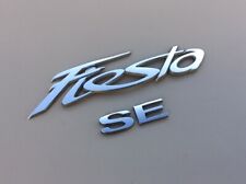 Usado, Logotipo emblema porta-malas Ford Fiesta SE 2011-2019 letras cromadas fabricante de equipamento original comprar usado  Enviando para Brazil