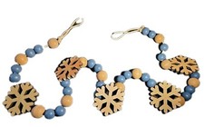 Wooden bead garland for sale  Galion