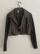 Bolerojacke kunstwildleder sto gebraucht kaufen  Münster