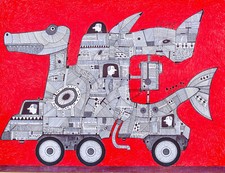 Art brut singulier d'occasion  Vouziers