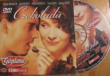 CZEKOLADA//CHOCOLAT JULIETTE BINOCHE/JOHNNY DEPP THE POLISH DVD PROMO na sprzedaż  PL