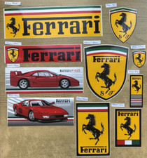 Collection ferrari stickers for sale  EVESHAM