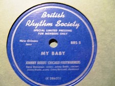 1938 Johnny DODDS CHICAGO FOOTWARMERS Hot Jazz Oriental Man/ My Baby BRS 5, usado comprar usado  Enviando para Brazil