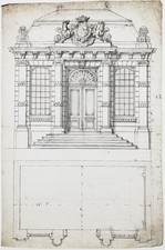 Villa Fachada Rococó Diseño Arquitectónico Dibujo, usado comprar usado  Enviando para Brazil