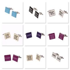 Cufflinks wedding square for sale  LONDON