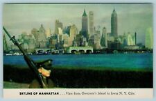 Nova York~Marchas da Guarda de Soldados na Ilha do Governador~Skyline de Manhattan 1939 comprar usado  Enviando para Brazil