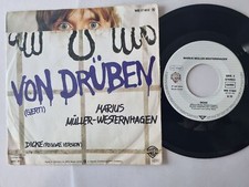 Marius Müller-Westernhagen - Von Drüben (Gerti)/Dicke (Reggae Version) 7'' Vinyl comprar usado  Enviando para Brazil