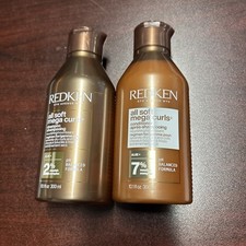 Conjunto de xampu e condicionador Redken All Soft MEGA Curls 10,1 oz, cabelo encaracolado e encaracolado comprar usado  Enviando para Brazil