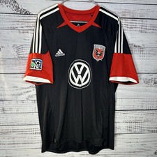 Camiseta de futebol Adidas Climacool DC United 2011/2012 MLS preta masculina GG comprar usado  Enviando para Brazil