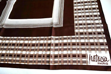 Foulard carré marron d'occasion  Paris XV