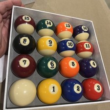 Usado, Conjunto completo de bolas de bilhar / sem marca / Excelente estado usado/enviado rápido comprar usado  Enviando para Brazil