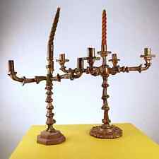 Coppia candelabri vintage usato  Ferrara