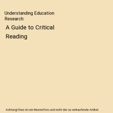 Understanding education resear gebraucht kaufen  Trebbin
