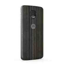 Capa traseira estilo Motorola para Motorola Z4/Z3 Play/Z2 Force - grão de madeira de cinza comprar usado  Enviando para Brazil