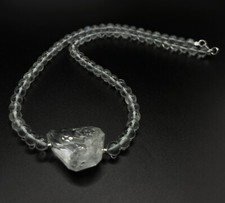 Aquamarin edelstein kette gebraucht kaufen  Norderstedt