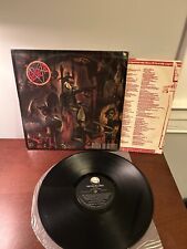 Usado, SLAYER Reign In Blood LP 1987 DEF JAM Original thrash Brazil heavy metal comprar usado  Enviando para Brazil