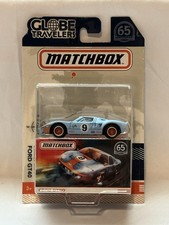 2017 MATTEL MATCHBOX GLOBO VIAJANTES 65º Óleo do Golfo Azul Ford GT40 #9 CARRO DE CORRIDA comprar usado  Enviando para Brazil