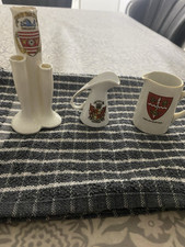 3xpieces crest ware for sale  LONDON