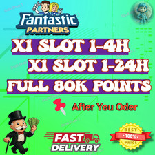 MonoPoly Go Event Fantastic PARTNERS 1-4 Slot Todos os Slots Disponíveis Transporte Completo🌊 comprar usado  Enviando para Brazil