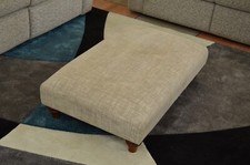 Footstool beige fabric for sale  CHORLEY